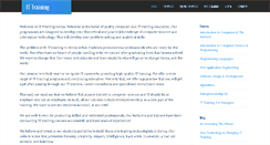 Desktop Screenshot of ittrainingkenya.com
